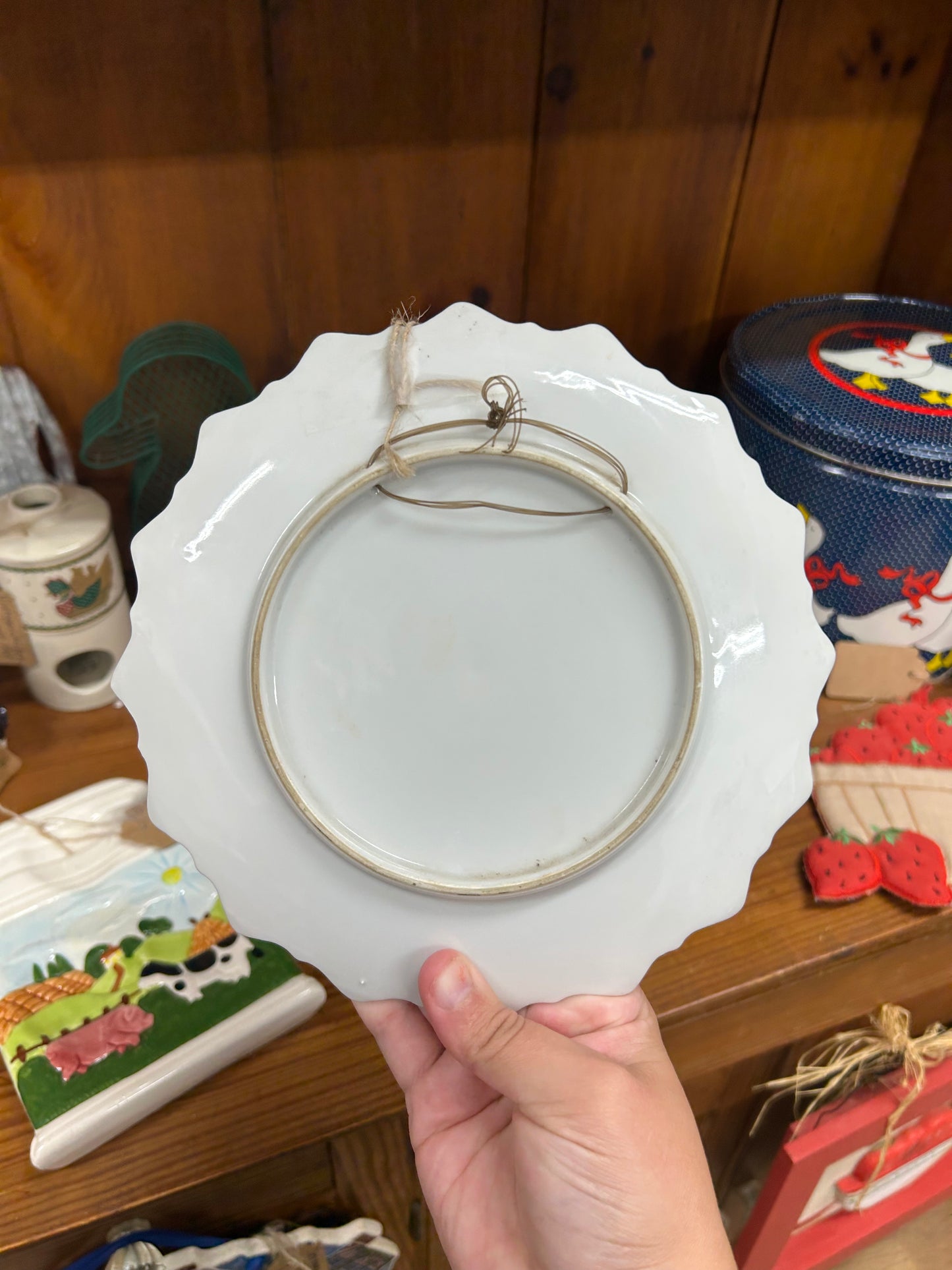 Vintage “My Cooking” Kitchen Plate