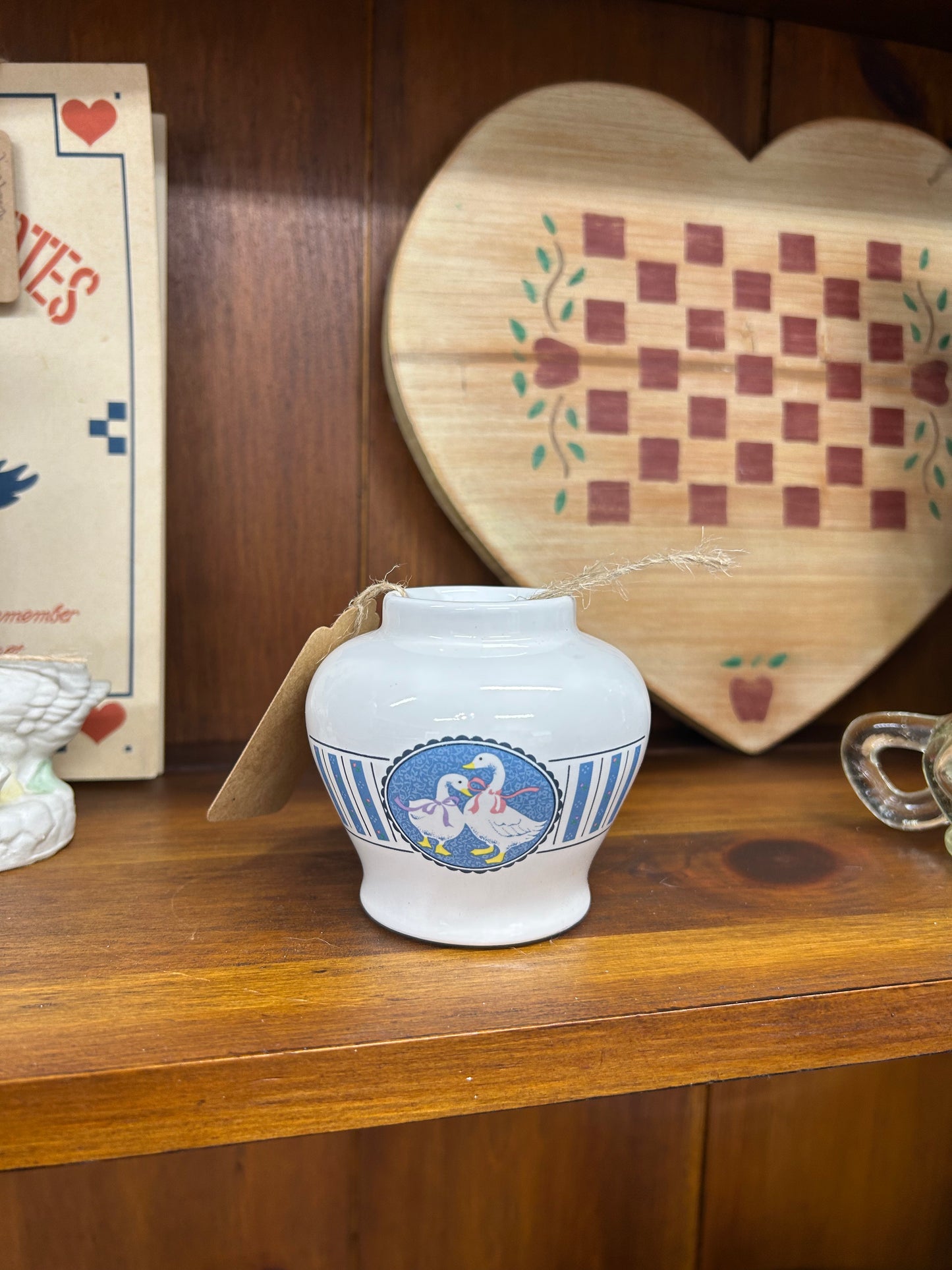 Vintage Geese Trinket