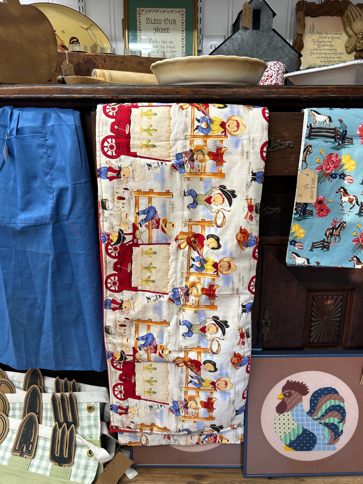 Cowboy Throw - Measures 3ft x 2ft 2in