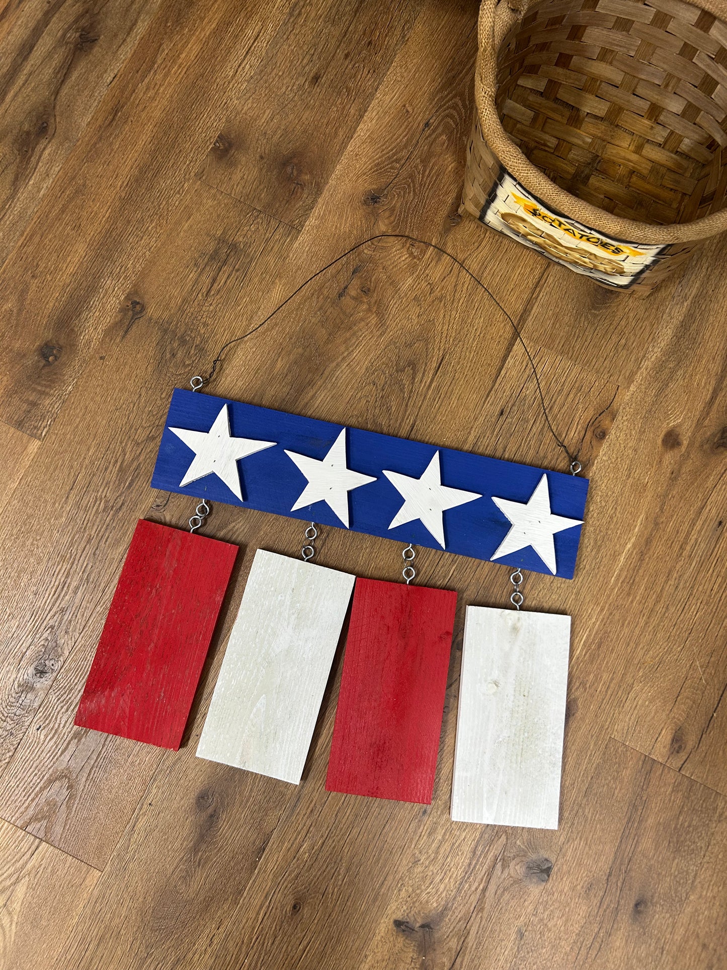 PREORDER Handmade Wooden American Flag - Orders Due By June 15th - 5 Day Turnaround